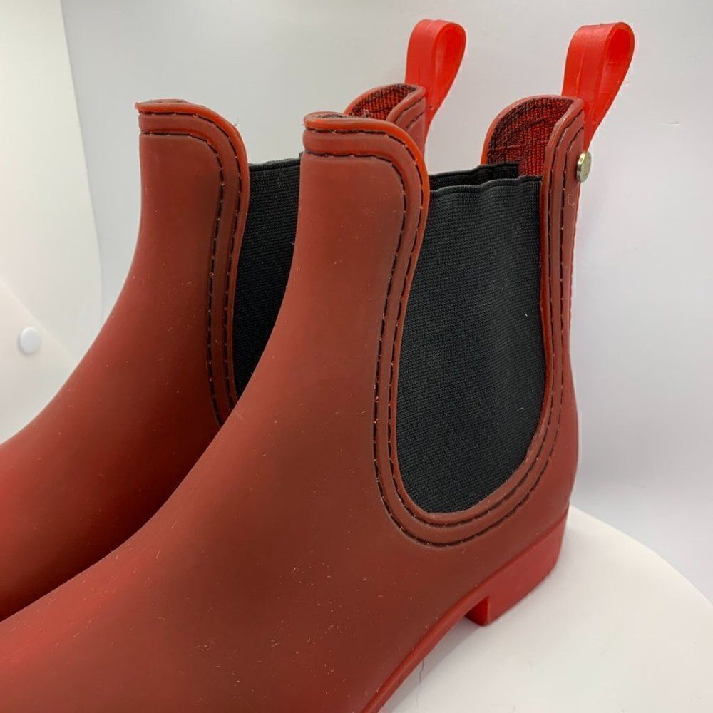 Henry Ferrera Red Rain Boot - Picture 2 of 8